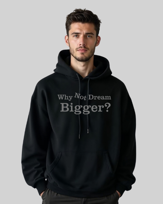 Dream Bigger Puff Oversized Hoodie
