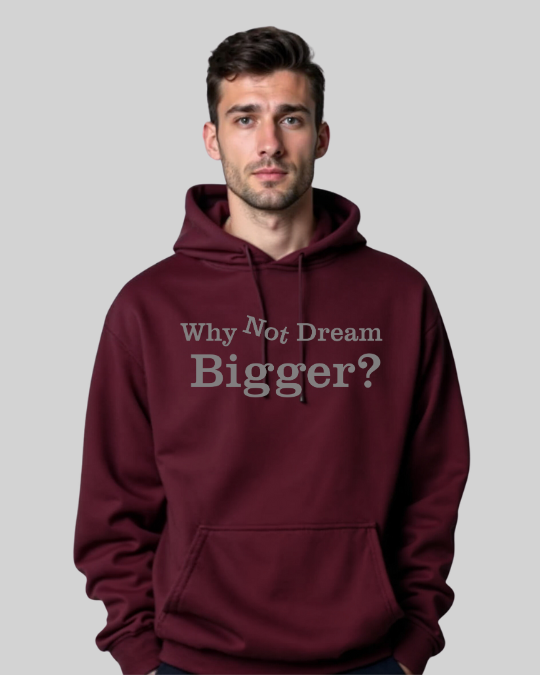 Dream Bigger Puff Oversized Hoodie