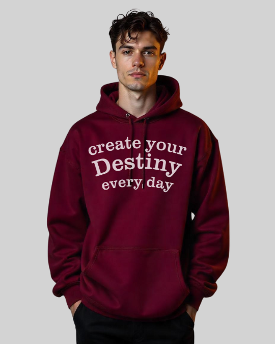 Create Your Destiny Puff Hoodie