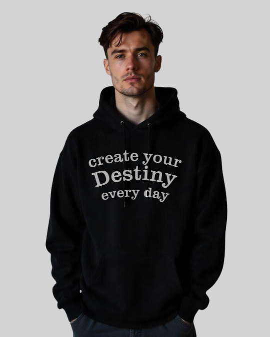 Create Your Destiny Puff Hoodie