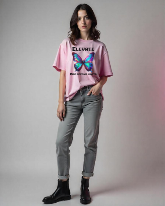 Elevate Oversized Classic Female T-Shirt